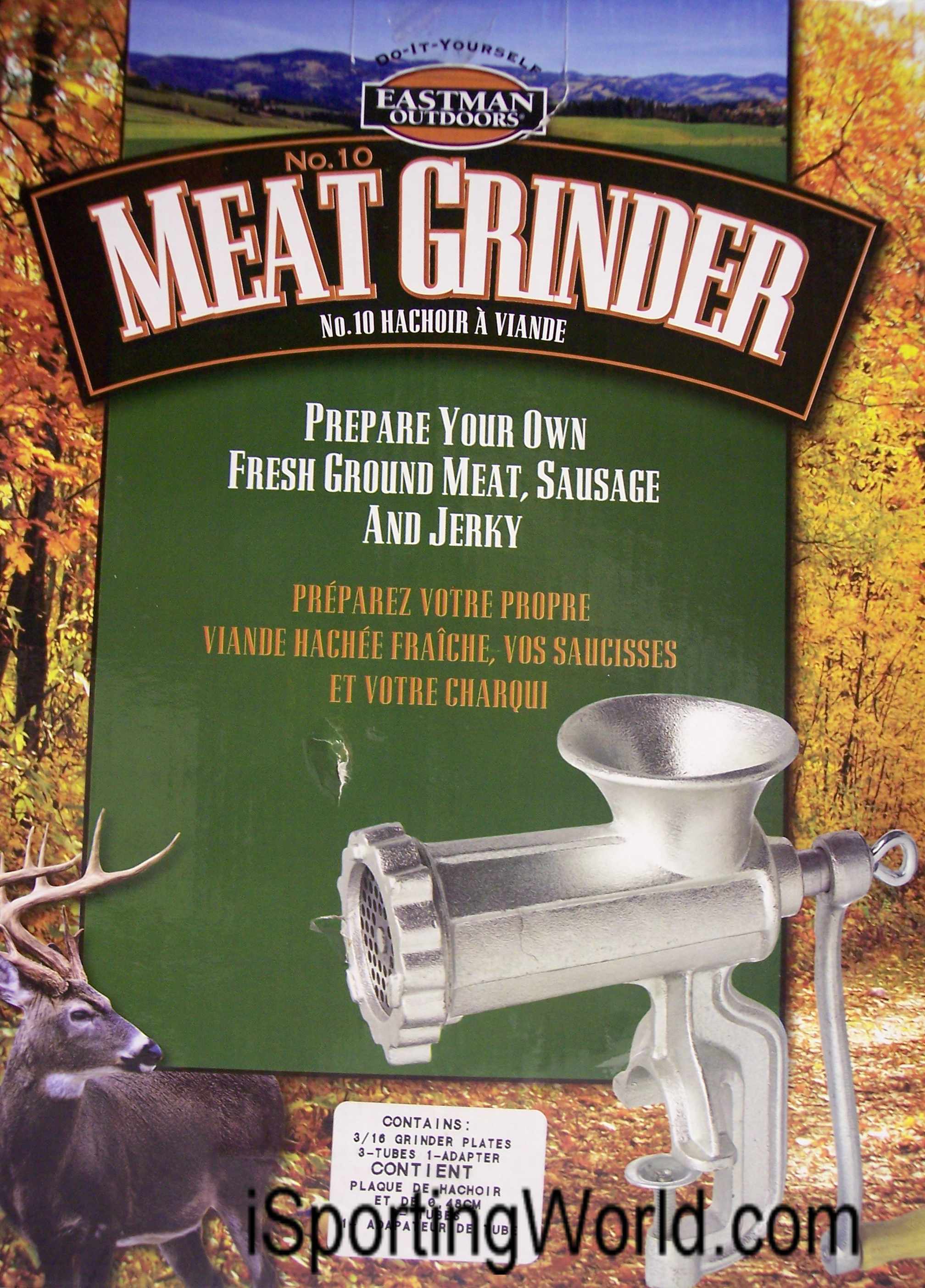 (image for) Eastman Outdoors Meat Grinder No. 10